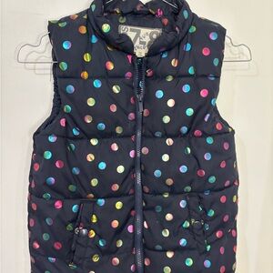 Cotton On Vest with Colorful Polka Dots